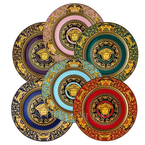 versace service set|Versace plates for sale.